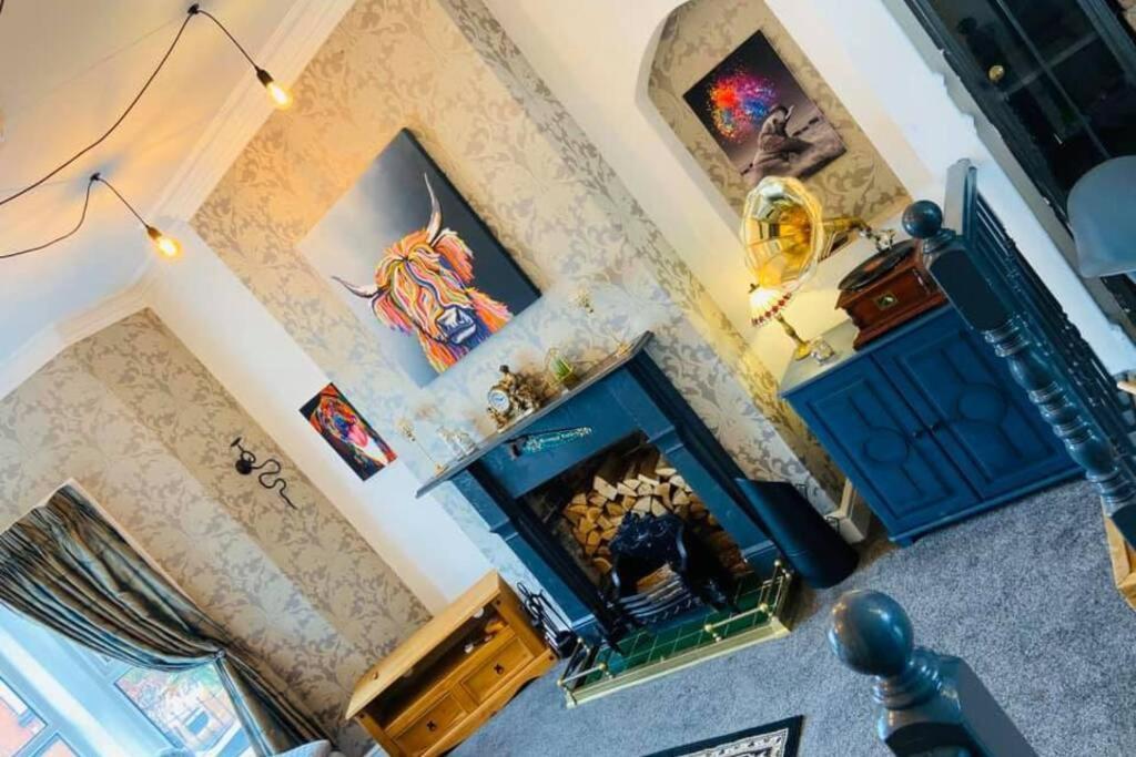 Apartmán Quigley Buildings - Stylish Entire 2 Bed House Sleeps 5 Wigan - Private Garden - Free Parking - Wifi - Secure Garden Exteriér fotografie