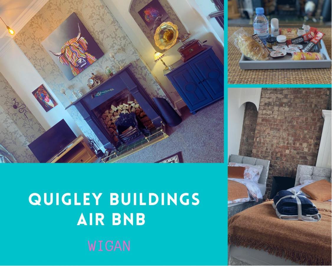 Apartmán Quigley Buildings - Stylish Entire 2 Bed House Sleeps 5 Wigan - Private Garden - Free Parking - Wifi - Secure Garden Exteriér fotografie